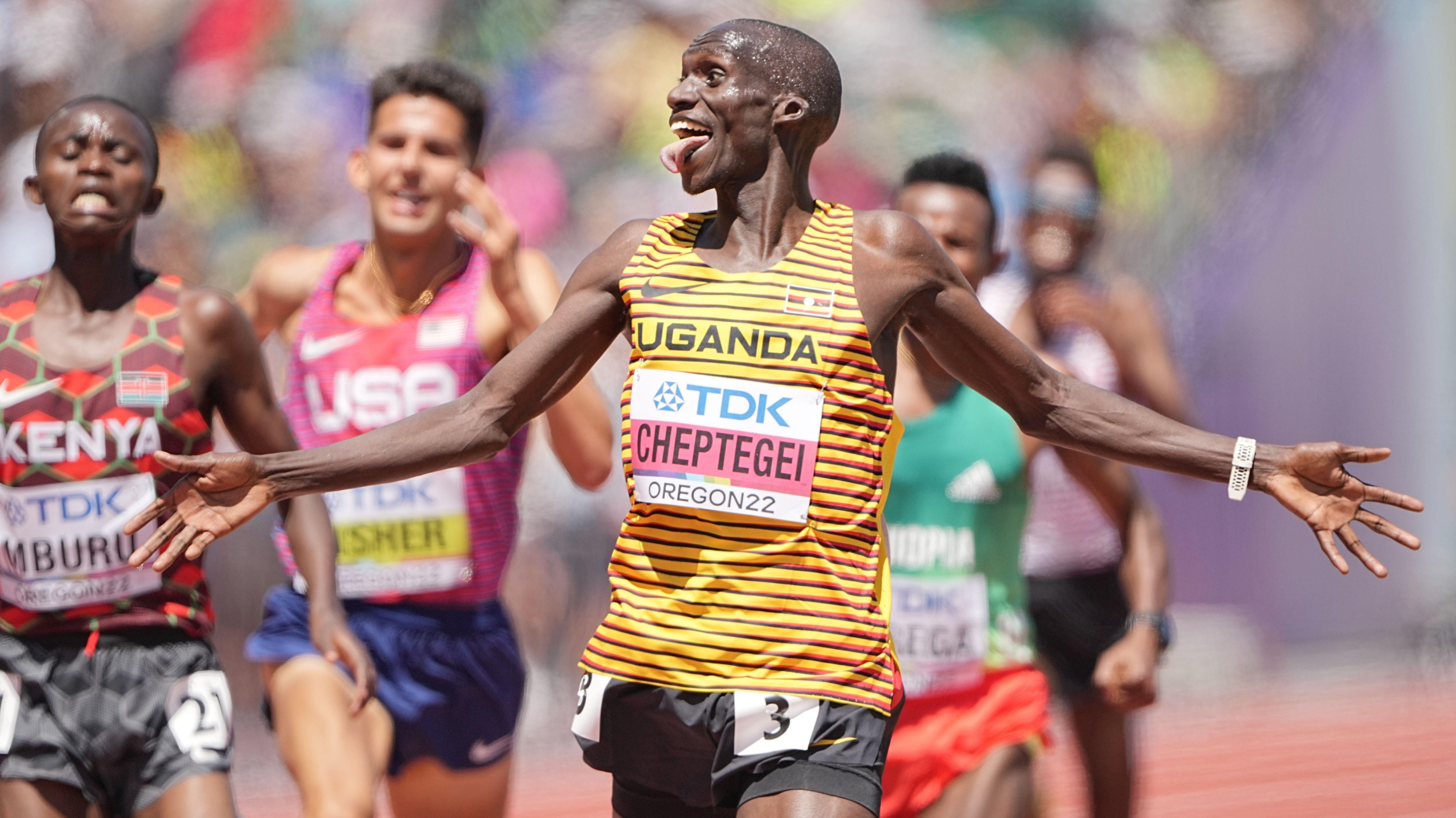 Joshua Cheptegei, en una imatge d'arxiu