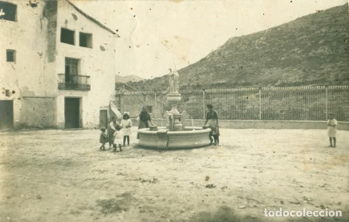 Una imatge de la font de Gaibiel de fa vora cent anys Una imatge de la font de Gaibiel de fa vora cent anys