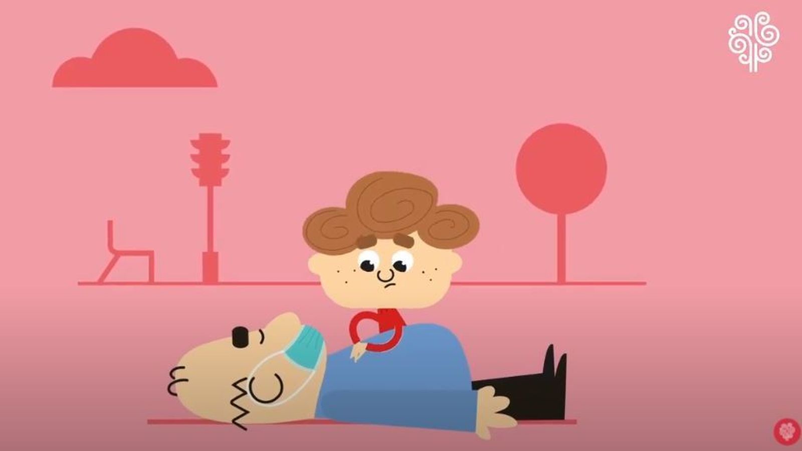 Captura de pantalla del vídeo informatiu de Ribera Salud