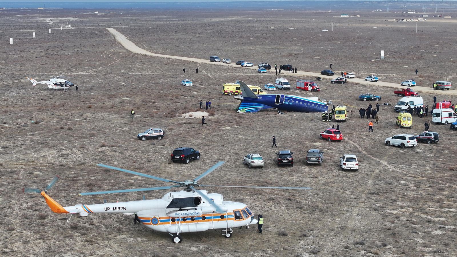 S'estavella un avió amb 67 passatgers al Kazakhstan