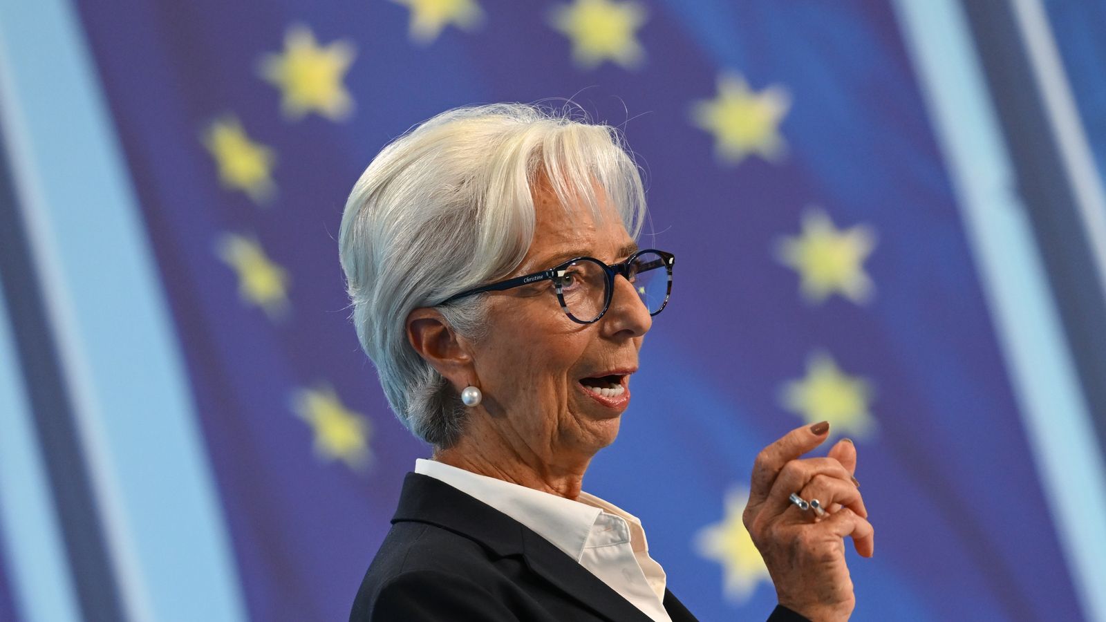 Christine Lagarde, presidenta del Banc Central Europeu, en una imatge d'arxiu