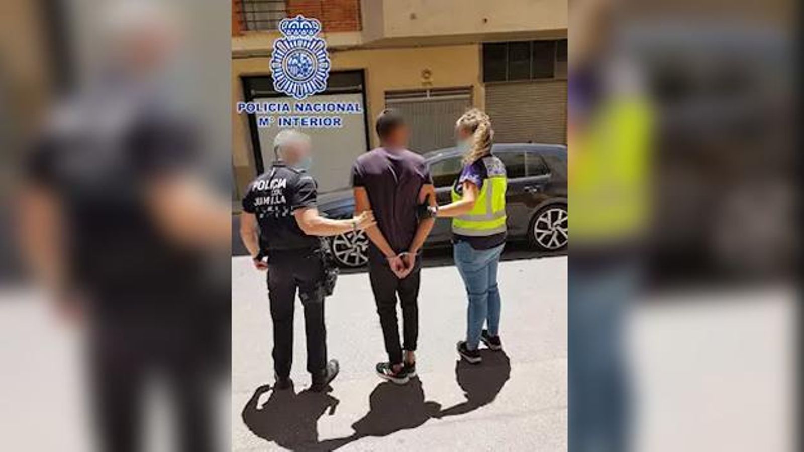Imatge de la detenció