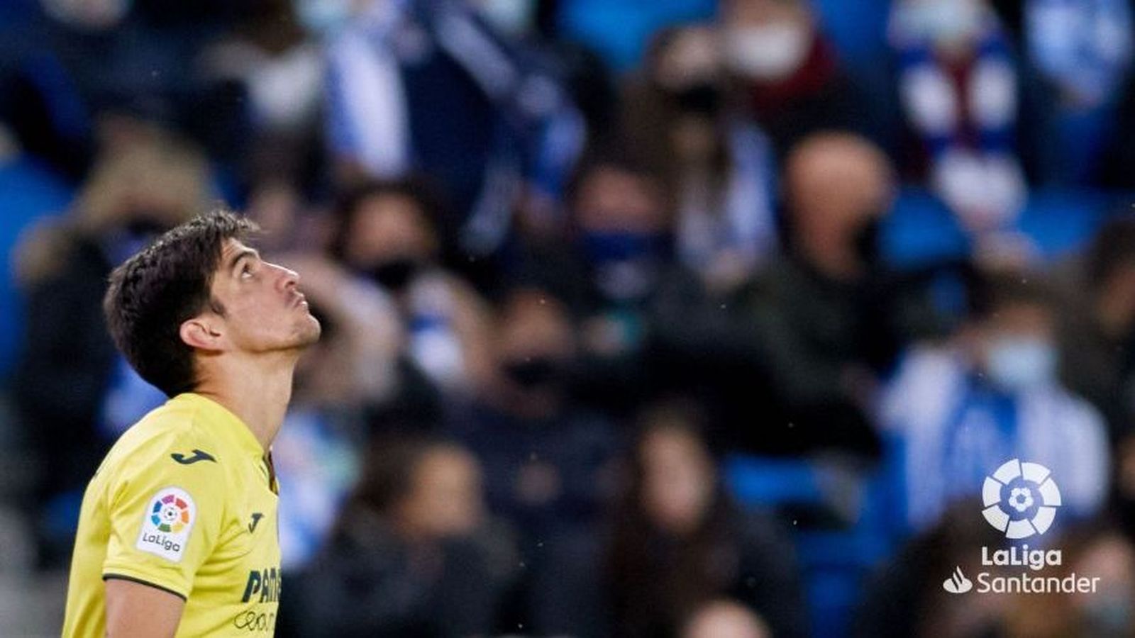 Gerard Moreno, després de mmarcar un dels gols