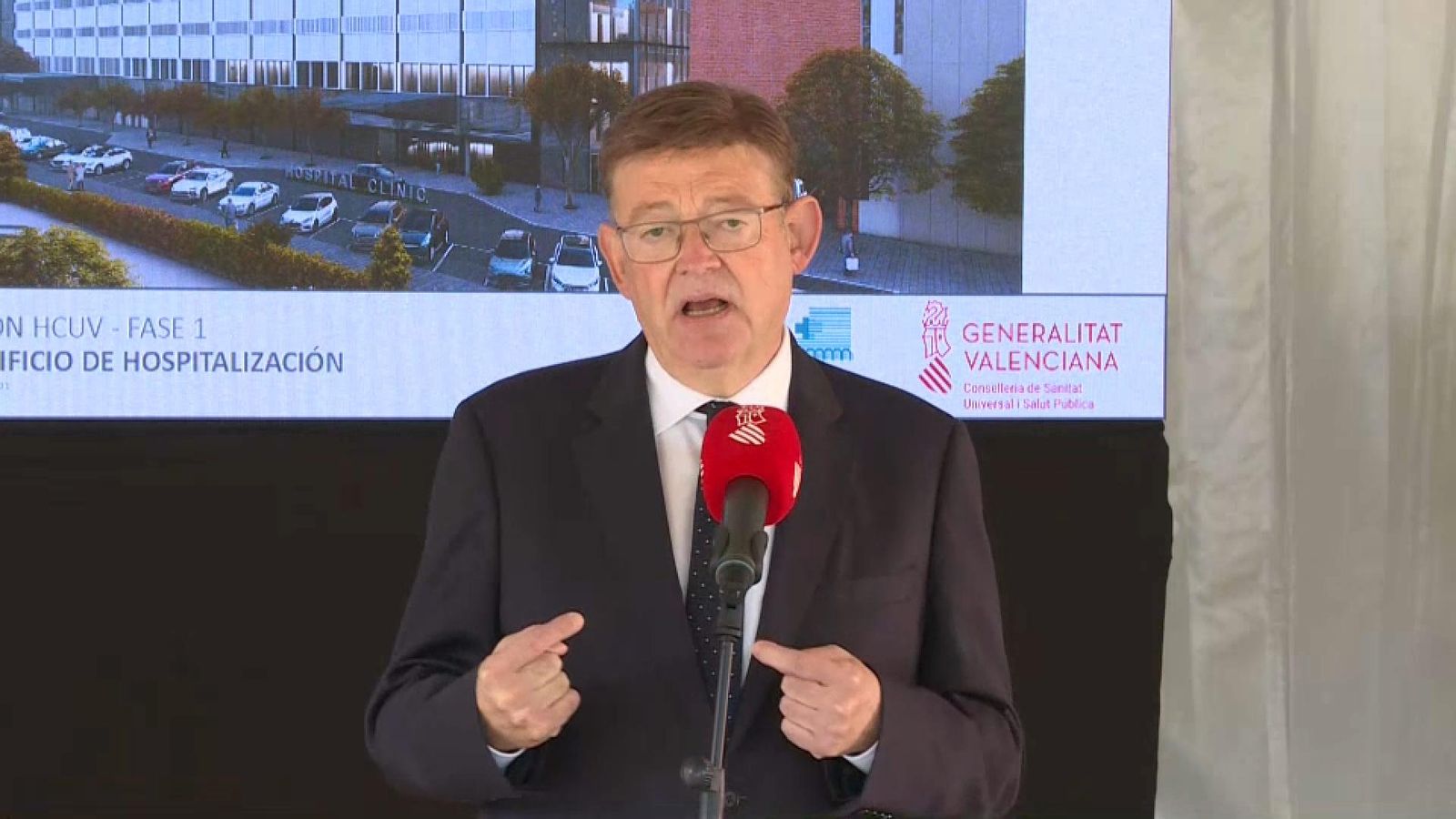 El president de la Generalitat, Ximo Puig, aquest dilluns