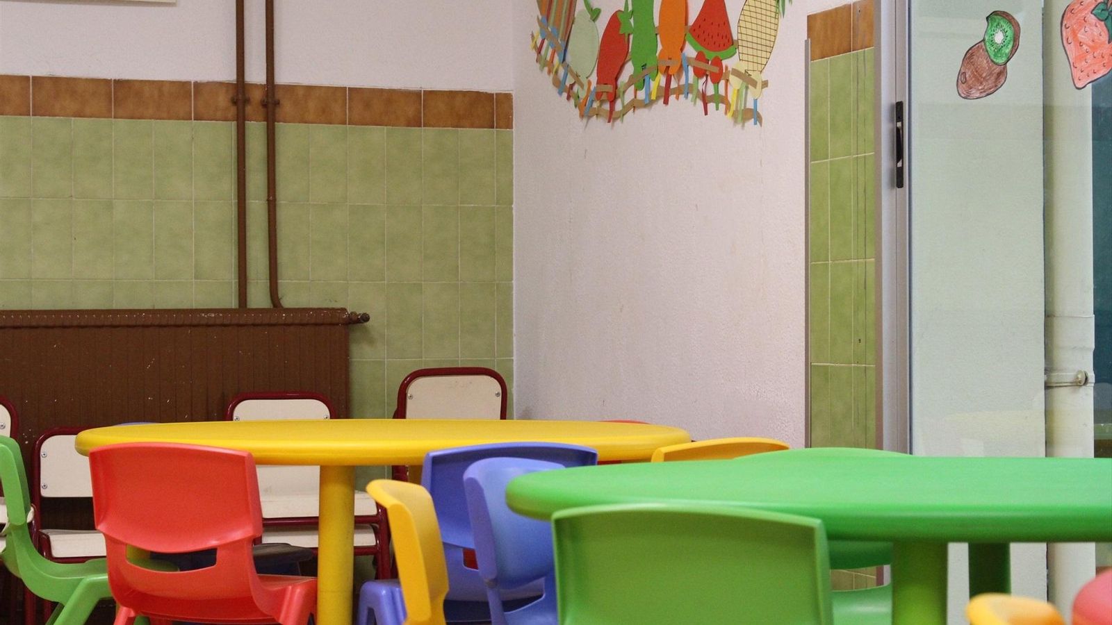 Imatge d'arxiu d'un aula d'infantil