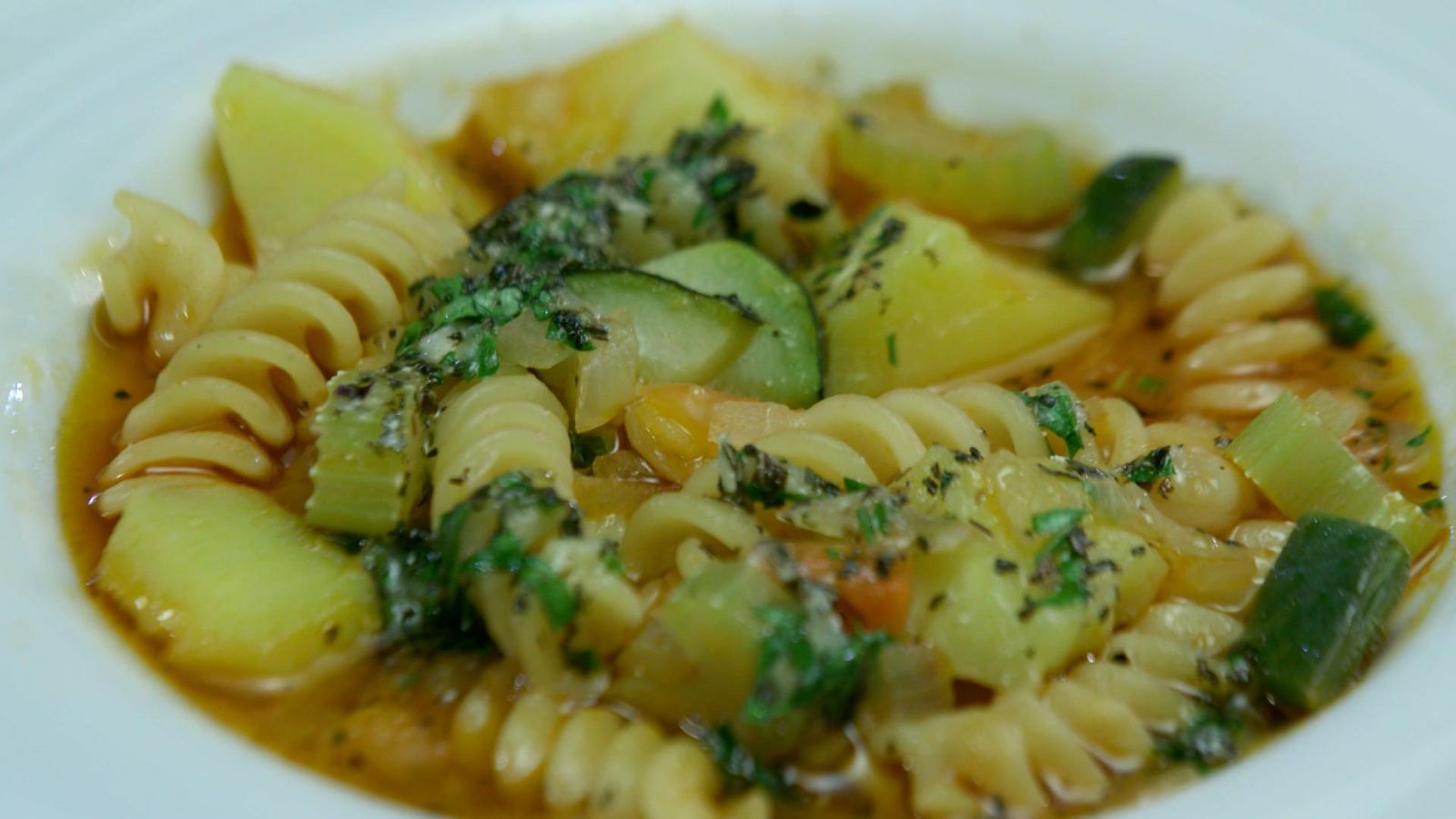Sopa minestrone