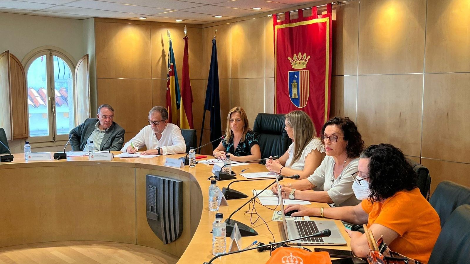 Reunió amb els ajuntaments afectats per l'incendi de Begís / Europa Press