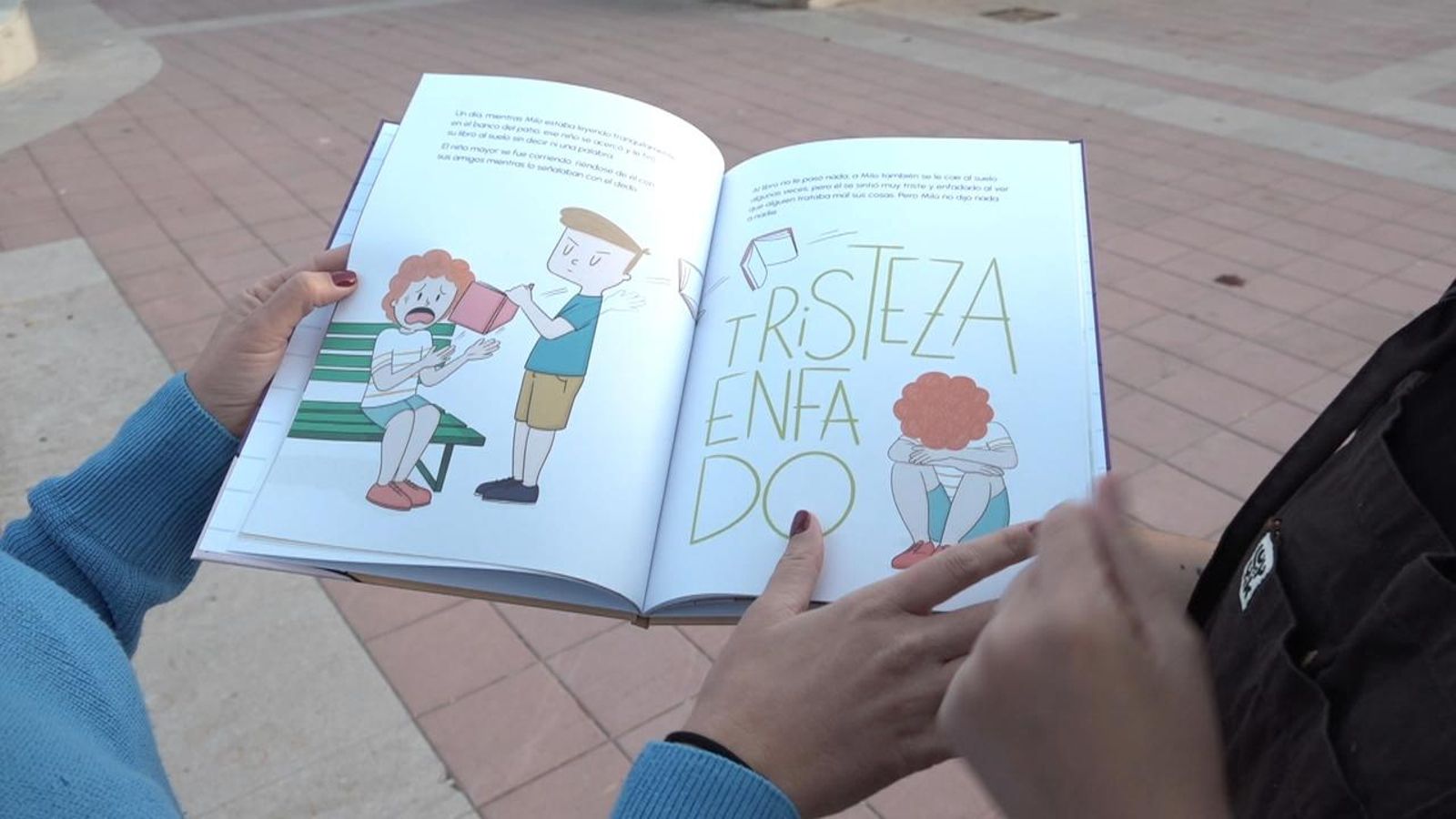 Pàgines del llibre ‘¿Qué le pasa a Milo?'