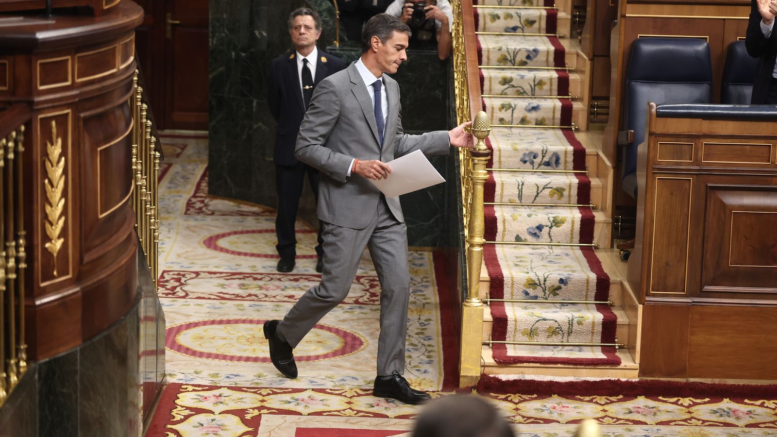 Pedro Sánchez, este divendres al Congrés