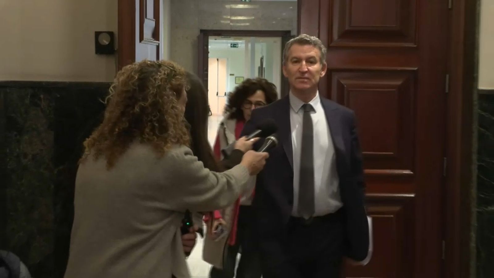 FEIJOÓ ARRIBA AL CONGRÉS OK