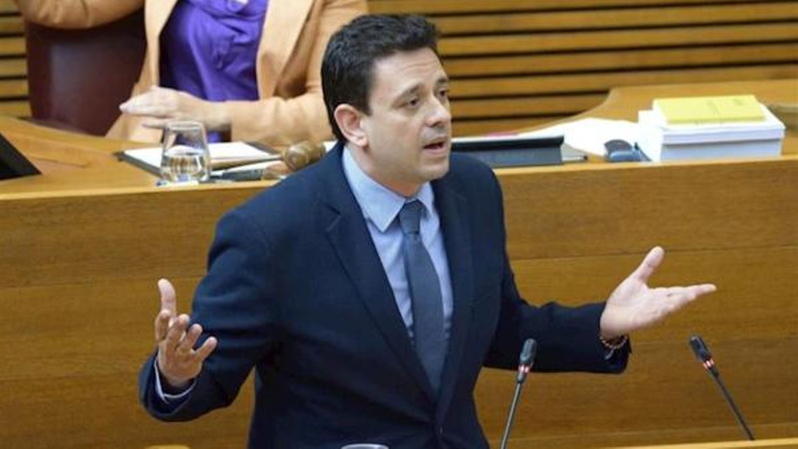 El portaveu de sanitat del PP a les Corts, José Juan Zaplana, en una imatge d'arxiu