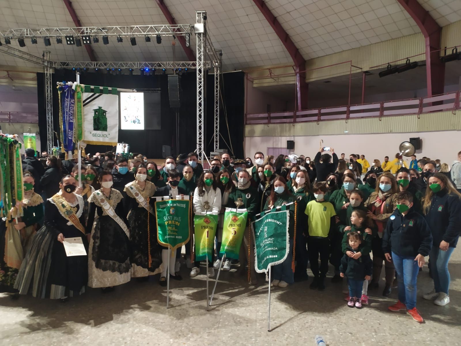 Acte de lliurament dels guardons a les millors gaiates i llibrets de les festes de la Magdalena 2022