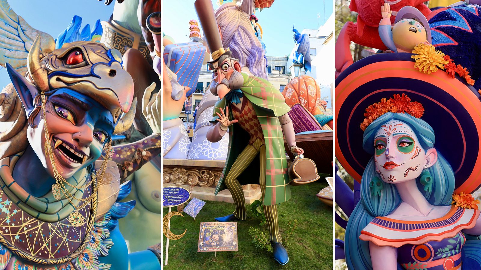 Collage de les falles d'especial de 2026