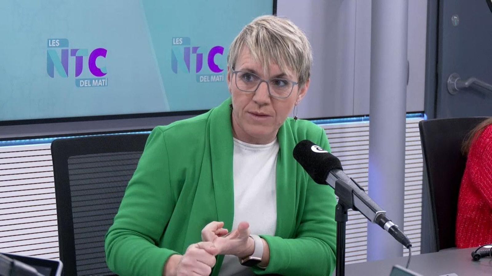 Robles, entrevistada este dilluns en 'Les notícies del matí'