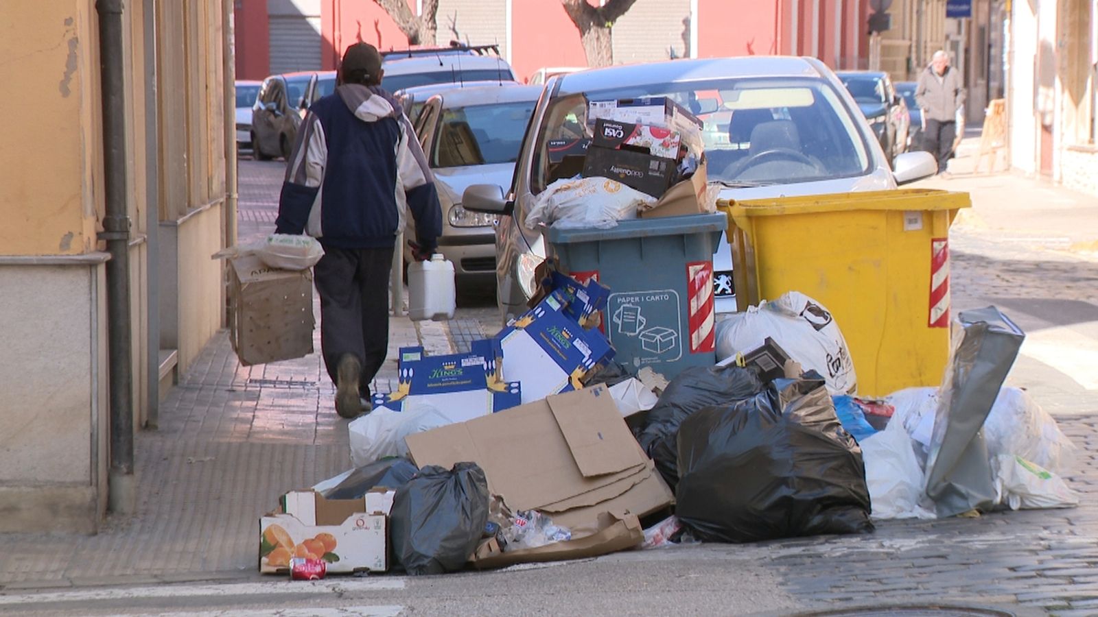 Carrers plens de fem a Carcaixent