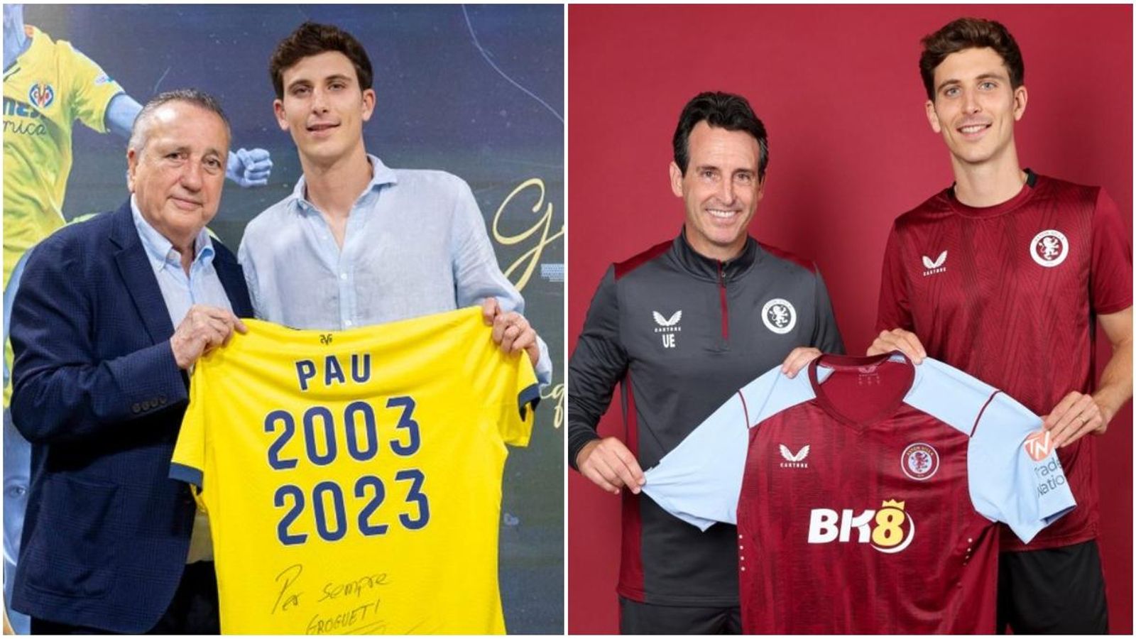 Pau Torres s'ha acomiadat del club presidit per Fernando Roig per a firmar per l'equip d'Unai Emery