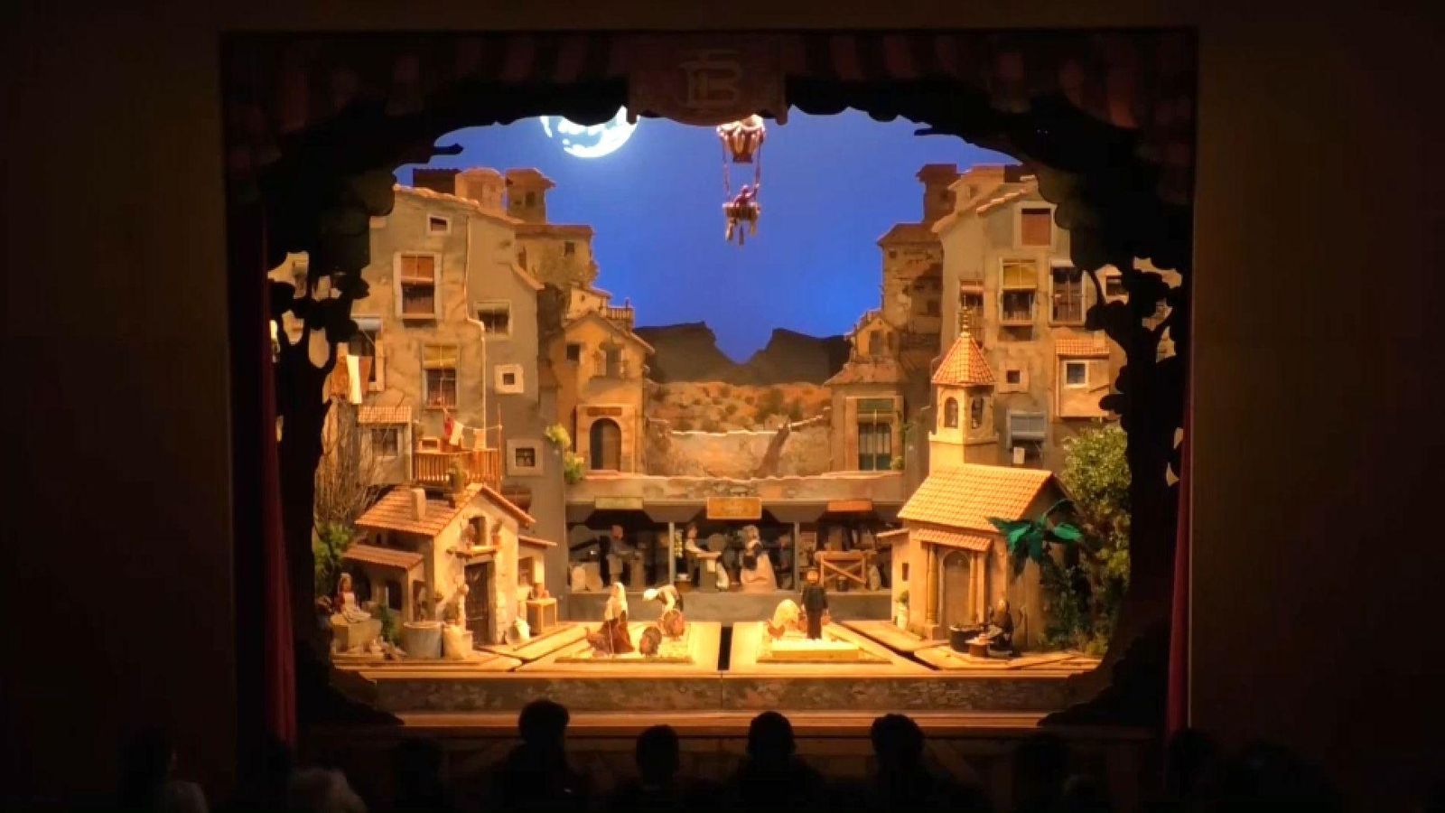 Una de les primeres representacions del Tirisiti, que han començat este divendres, en sessions específiques per a escolars