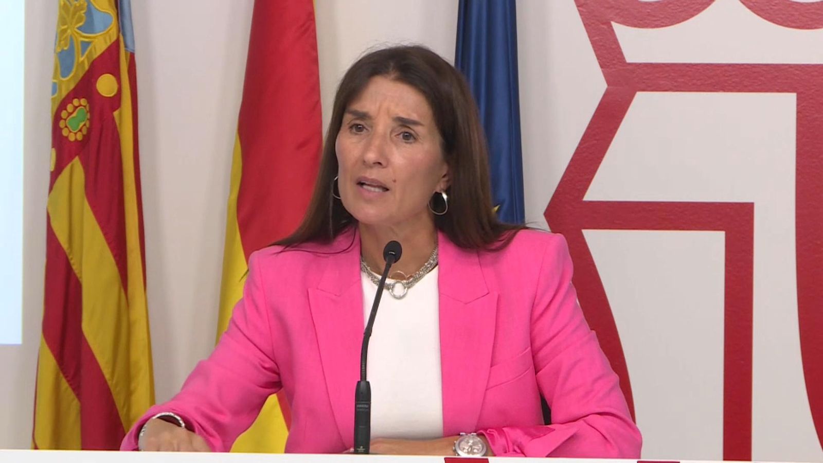 La portaveu del Consell, Ruth Merino, este dimarts