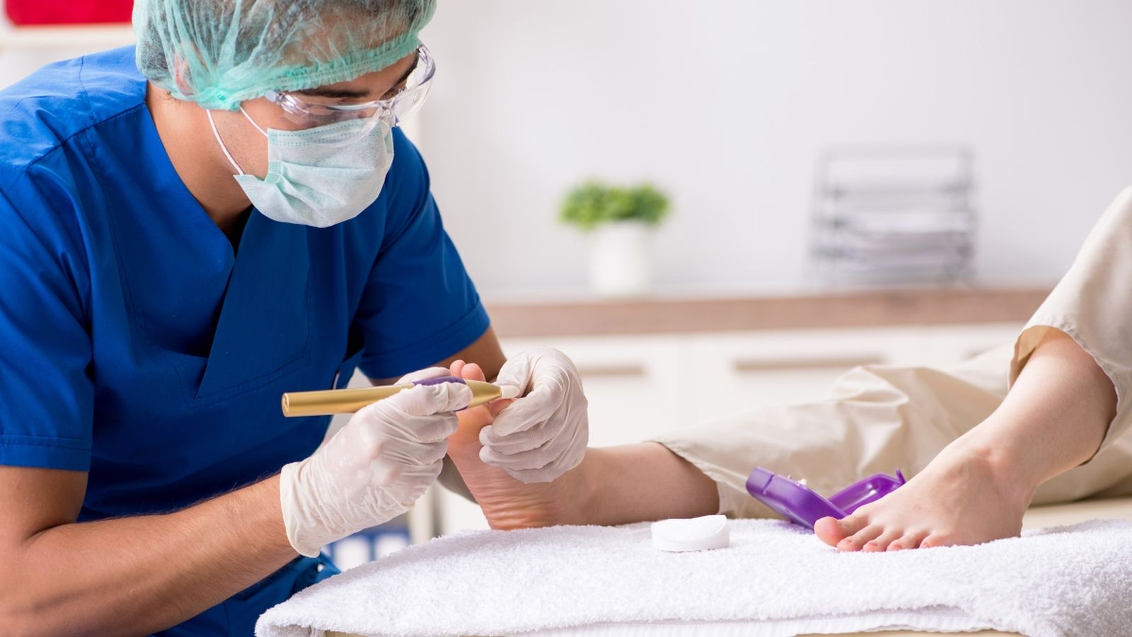 Imatge d'arxiu d'un podòleg