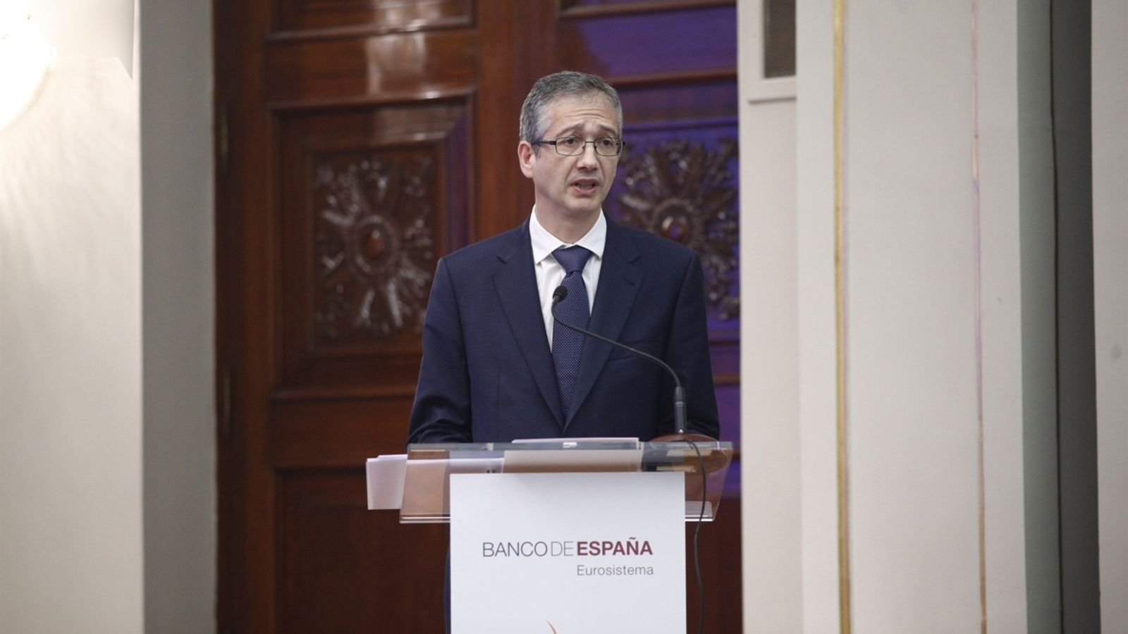 Hernández de Cos en les jornades sobre el sector bancari del Banc d'Espanya