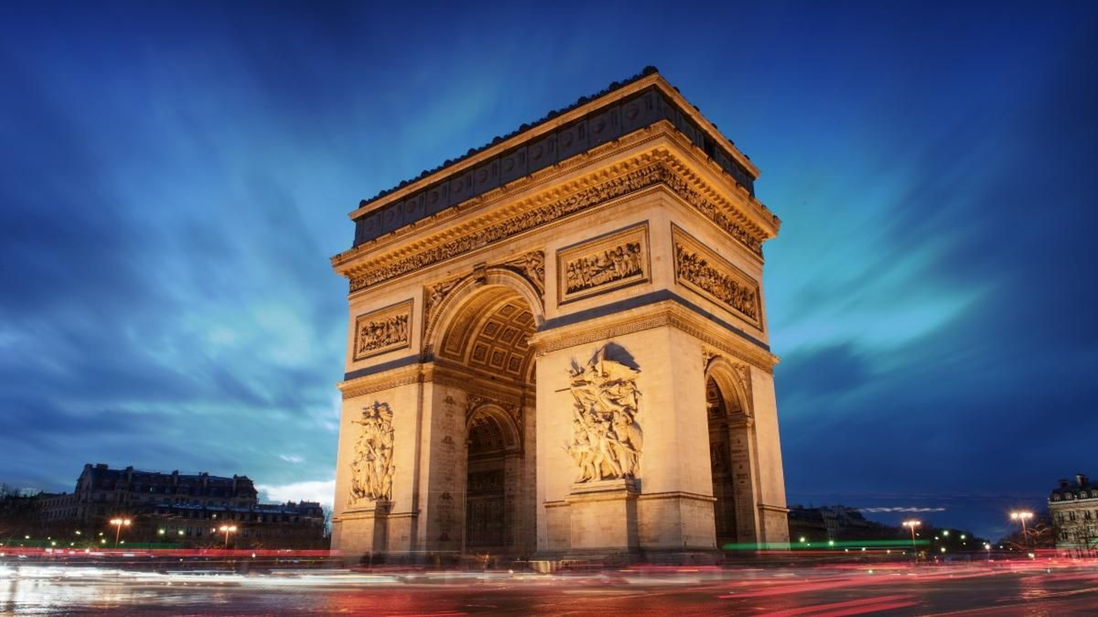 L'Arc del Triomf, una altra de les clàssiques vistes parisenques