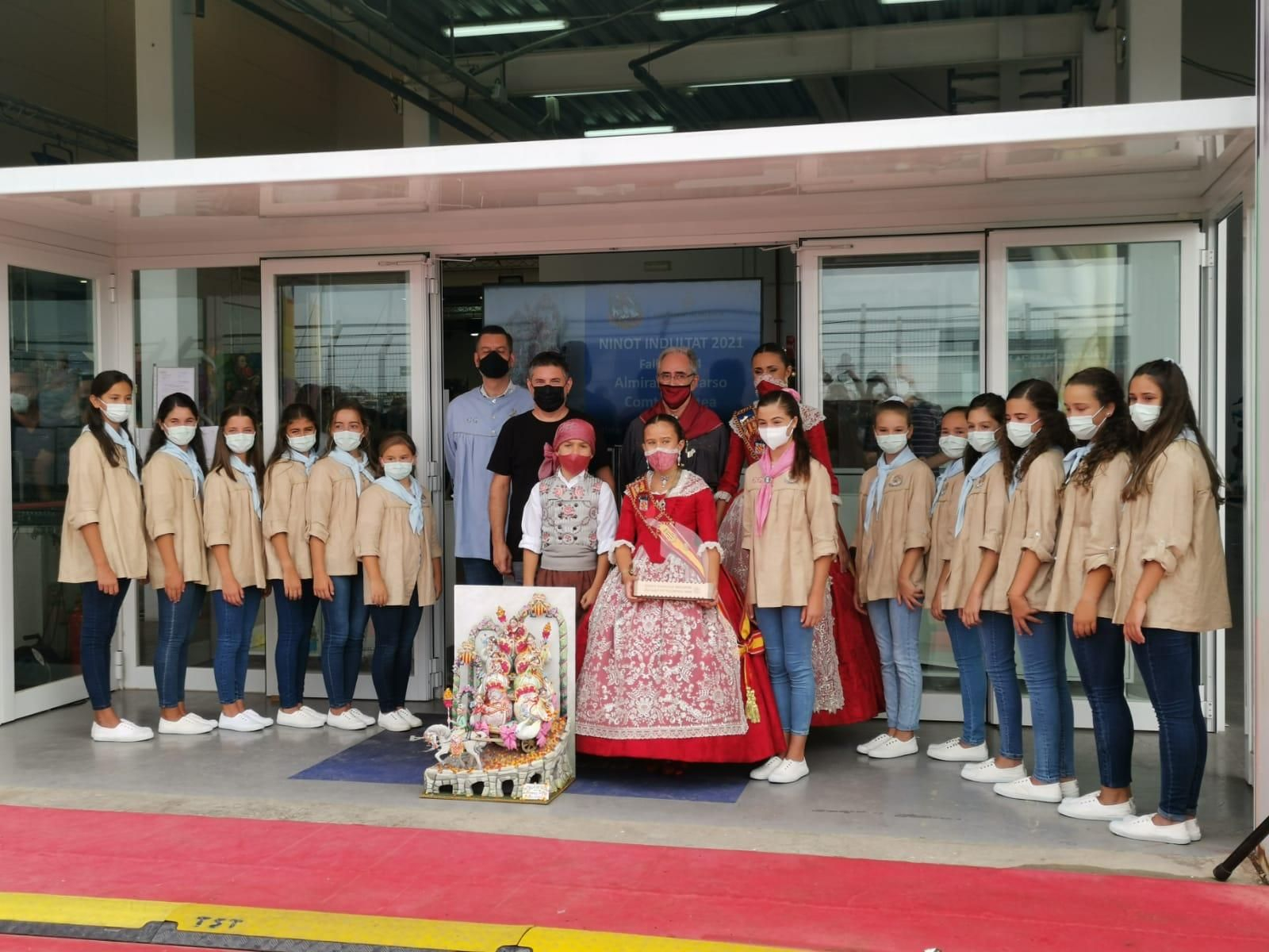 Una imatge del ninot indultat infantil 2021