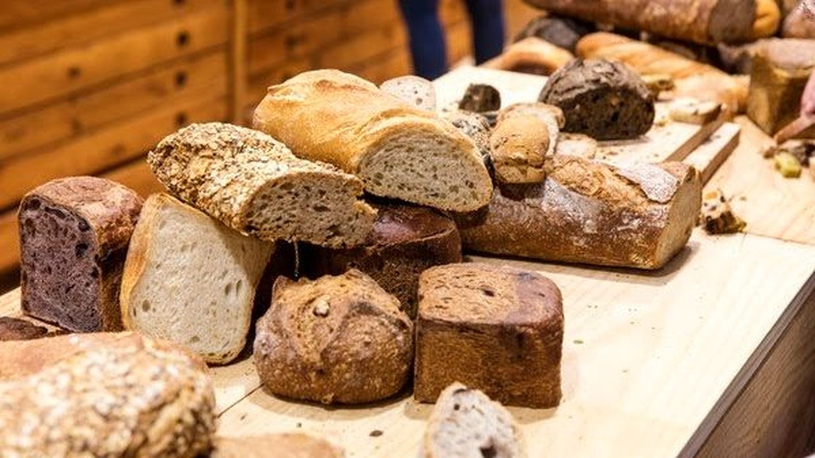 Imatge d'arxiu d'una mostra de pans