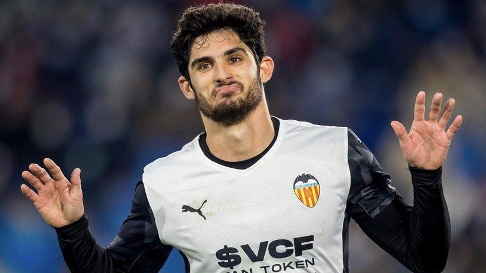 El portugués del València CF, Gonçalo Guedes