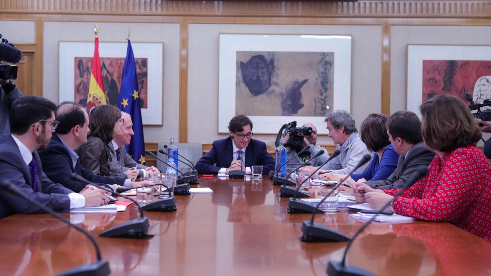 Reunió ministerial d'avaluació i seguiment del coronavirus, a Madrid