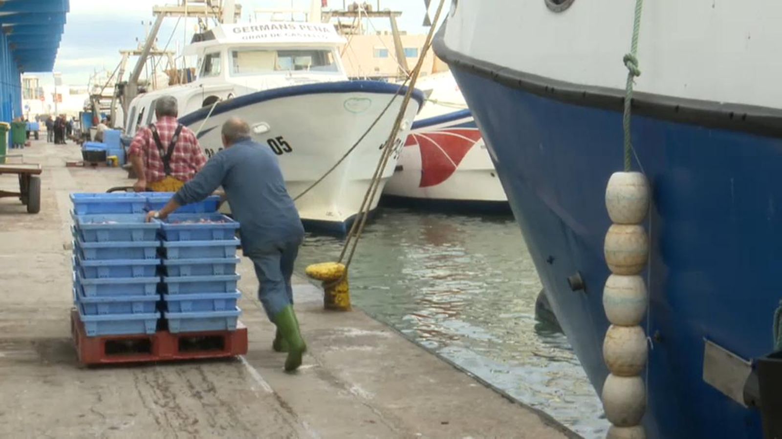 VÍDEO | Els pescadors d\'arrossegament de Castelló acorden treballar 50 hores setmanals