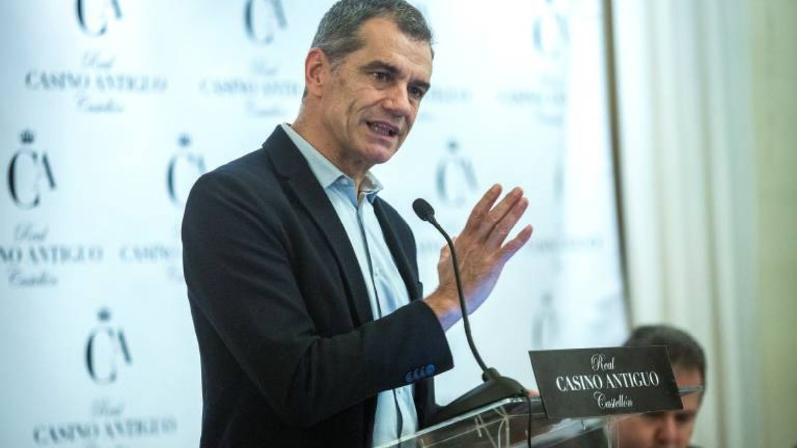 Toni Cantó ha participat aquest dilluns en Els Esmorzars del Casino Antic de Castelló