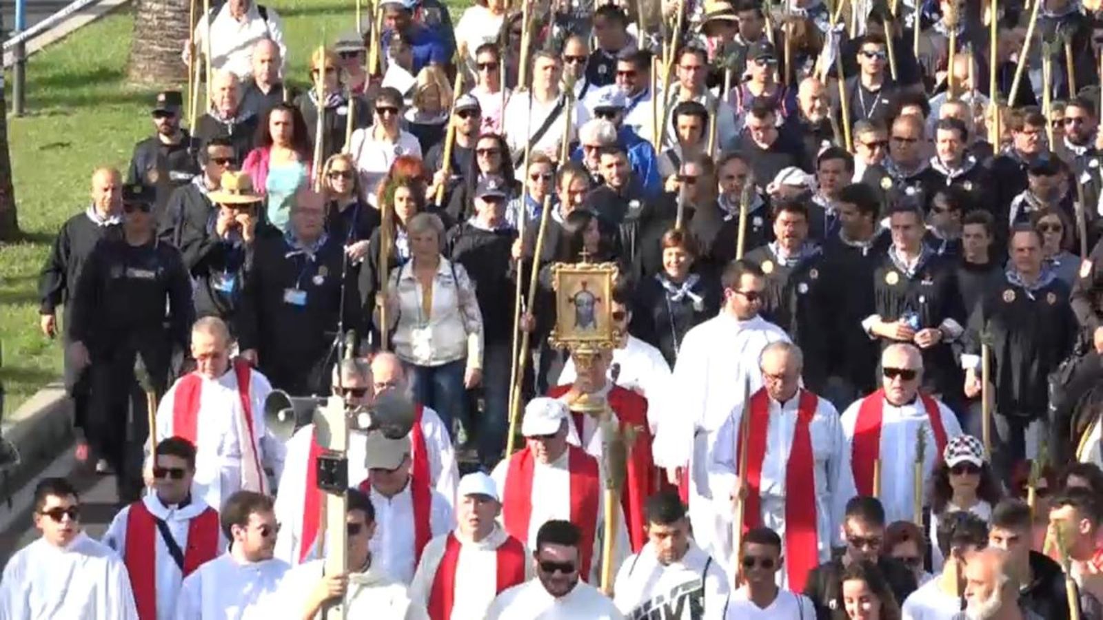 Romeria de la Santa Faç, en una imatge d'arxiu