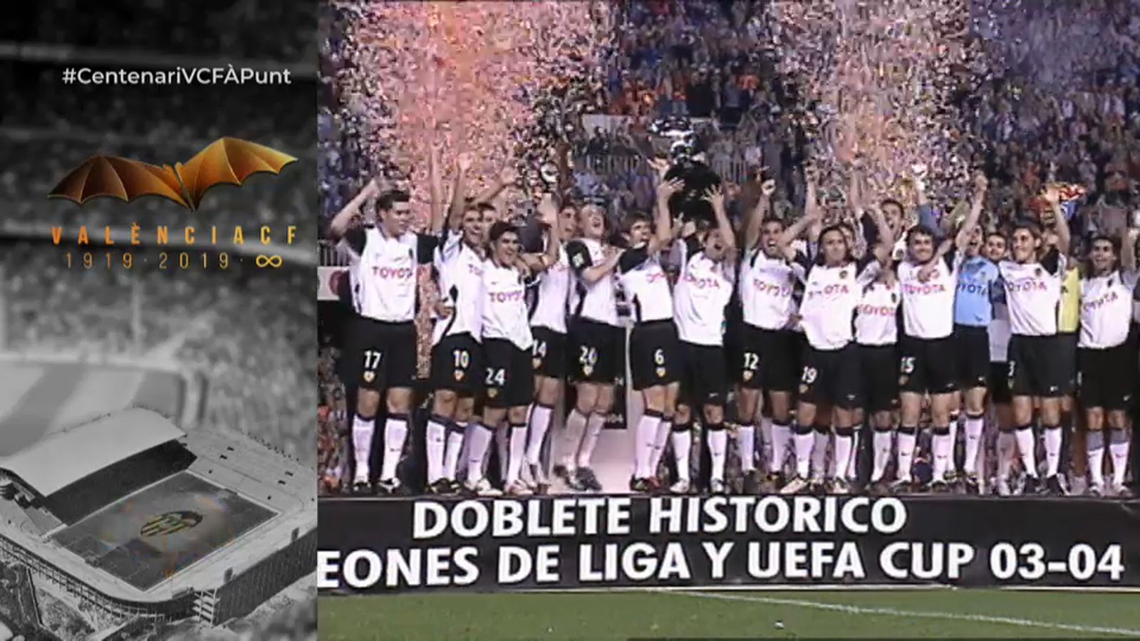 #CentenariVCFÀPunt | La recta final de la Lliga 2003-2004