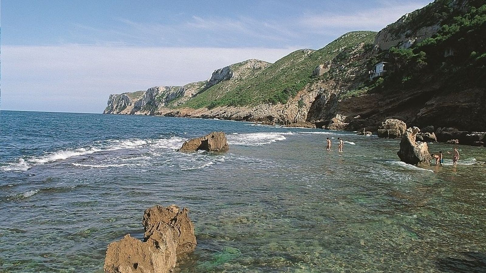 Una de les platges de Dénia