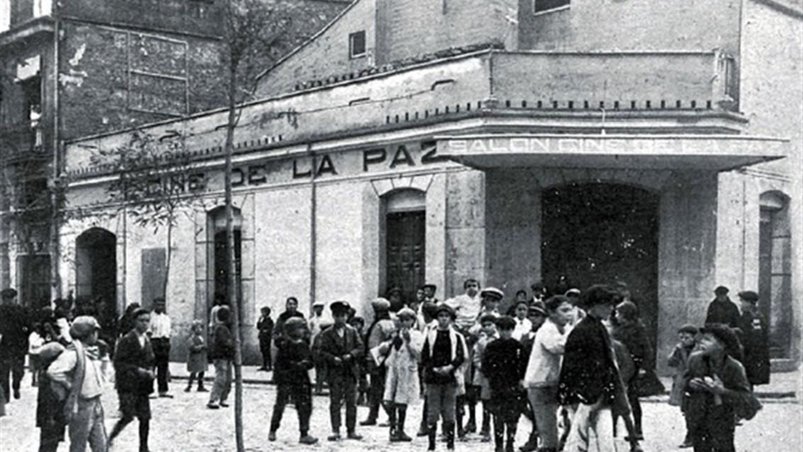 Cinema La Paz de Castelló en una imatge d'arxiu