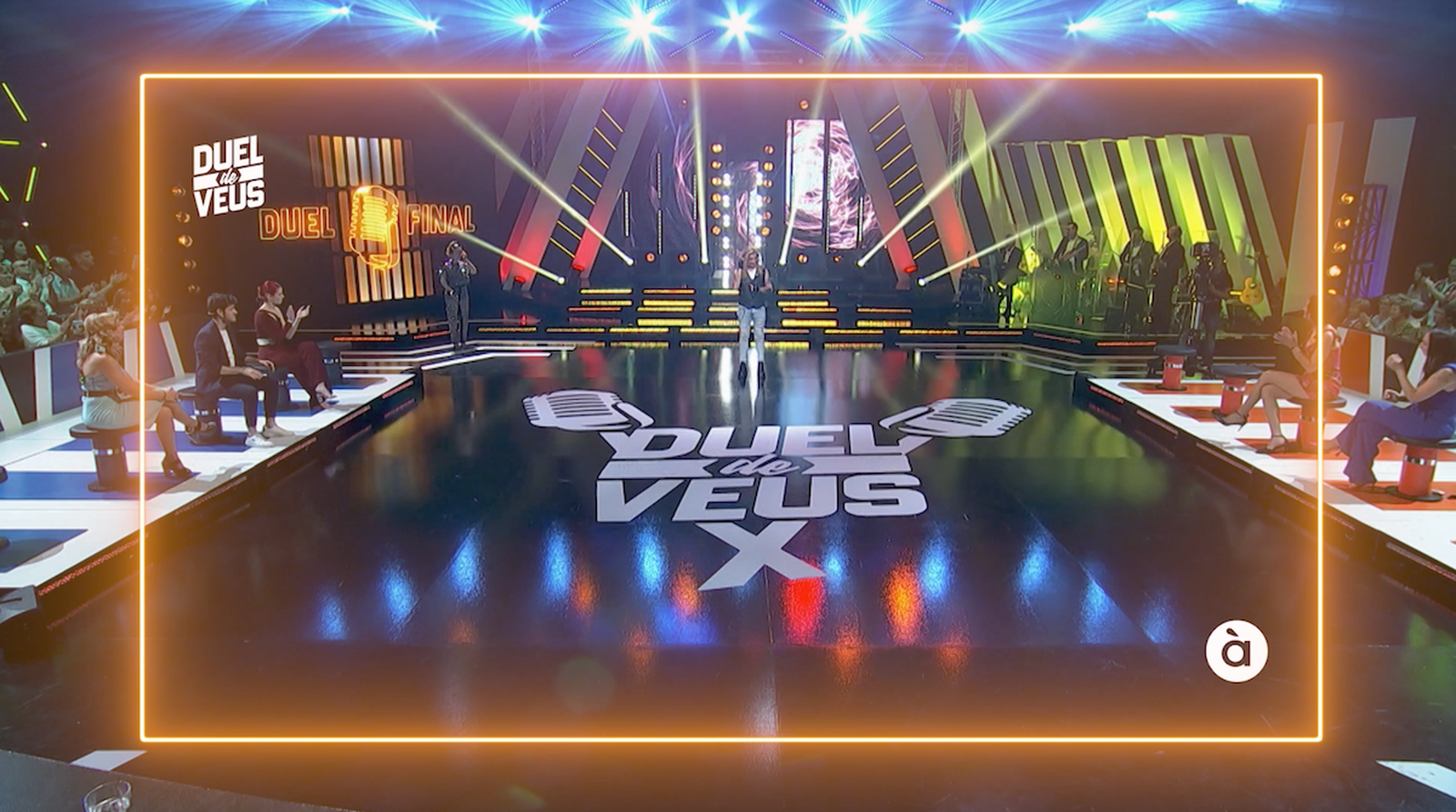 Duel a 2 equip taronja   gala 9  ‘Amb tu somiaré’