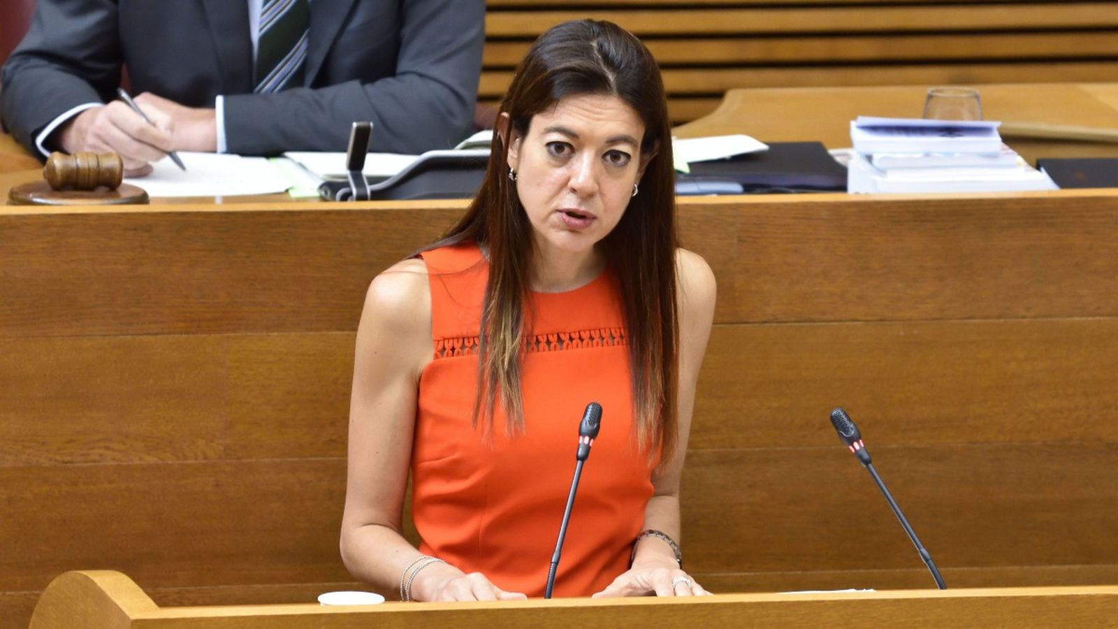 Carolina Pascual ha presentat a les Corts els objectius del seu departament per a la legislatura