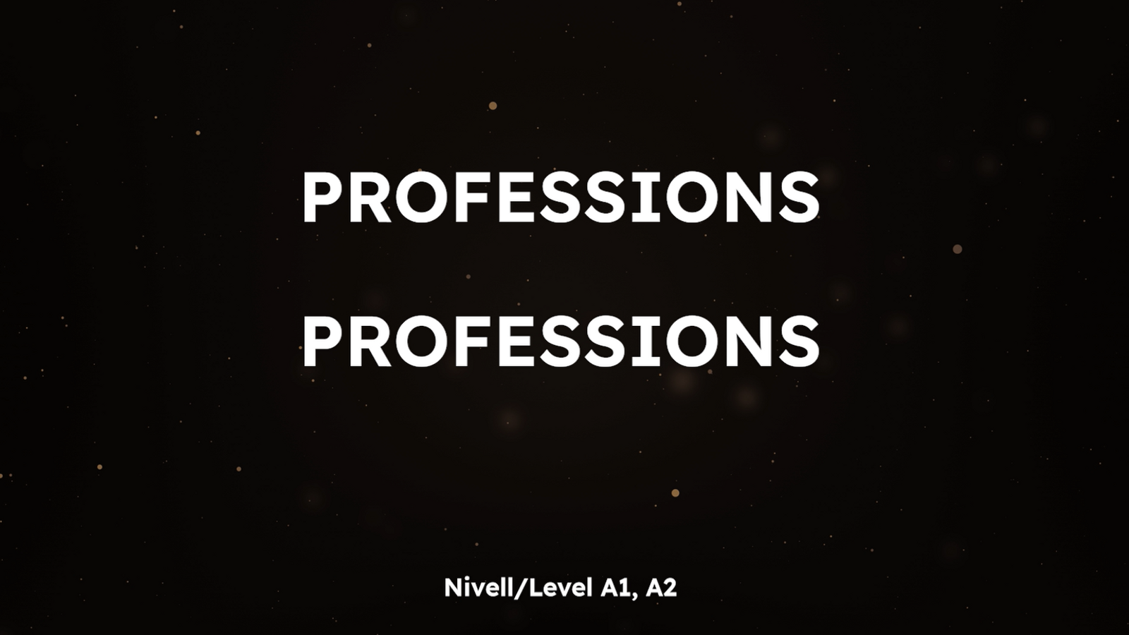 Memory Mots - Professions (A)