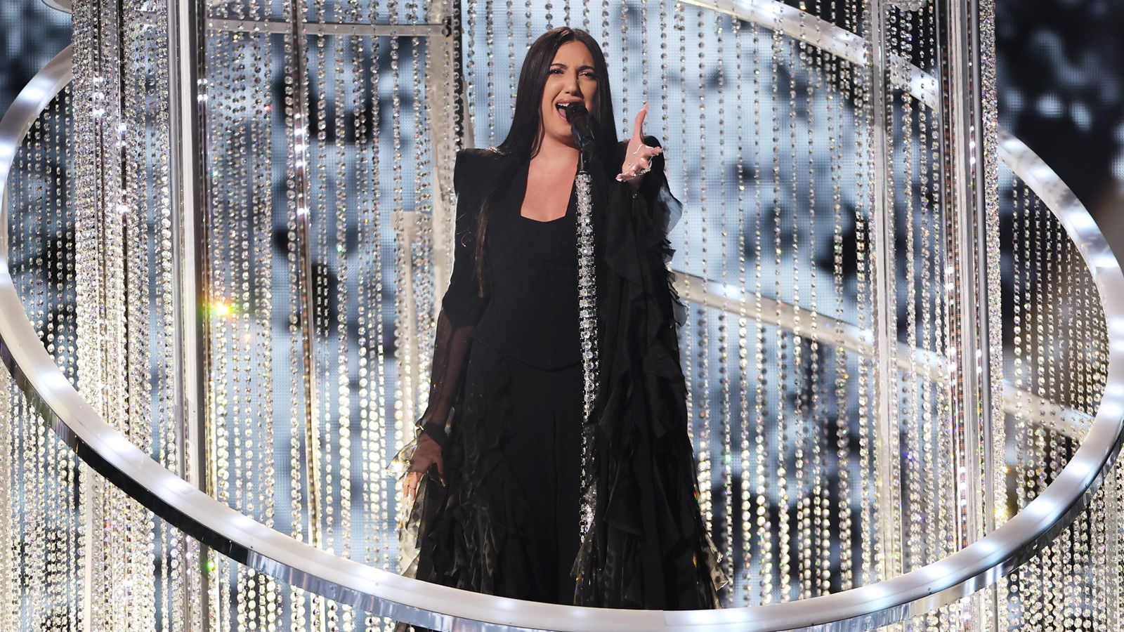 Actuació de Yuval Raphael, candidata d'Israel a Eurovisió