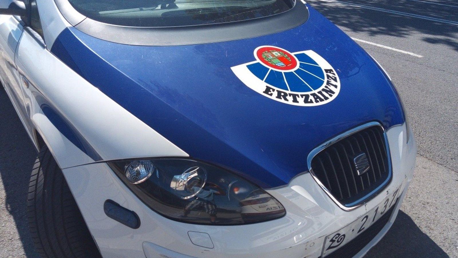 imatge d'arxiu d'un vehicle de l'Ertzaintza