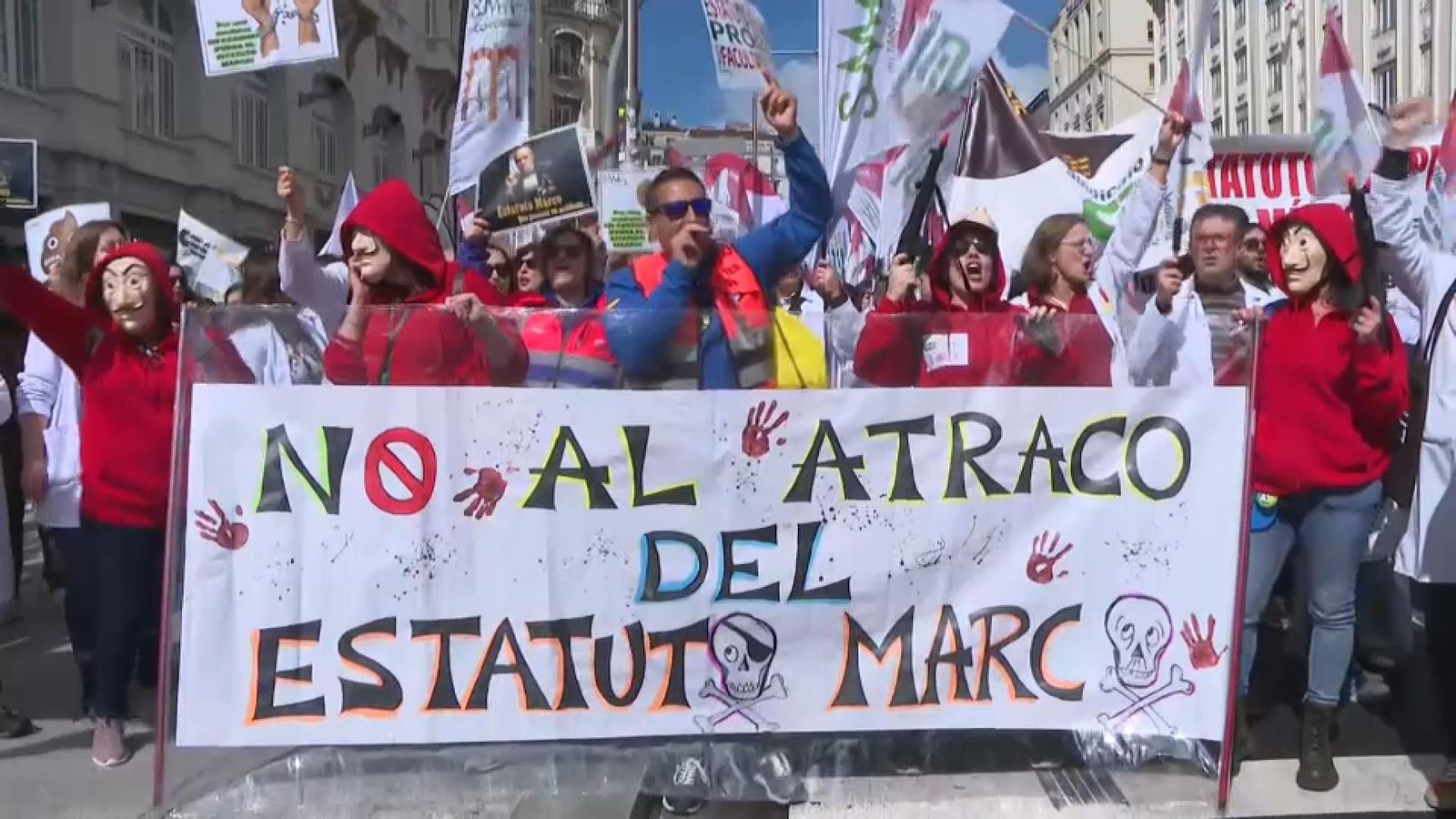 Manifestació a Madrid d'este dissabte