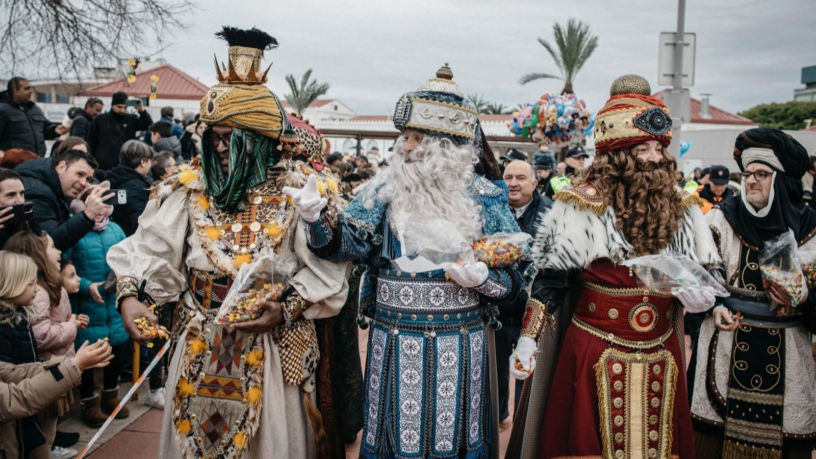 Els Reis d'Orient arriben al Grau de Castelló