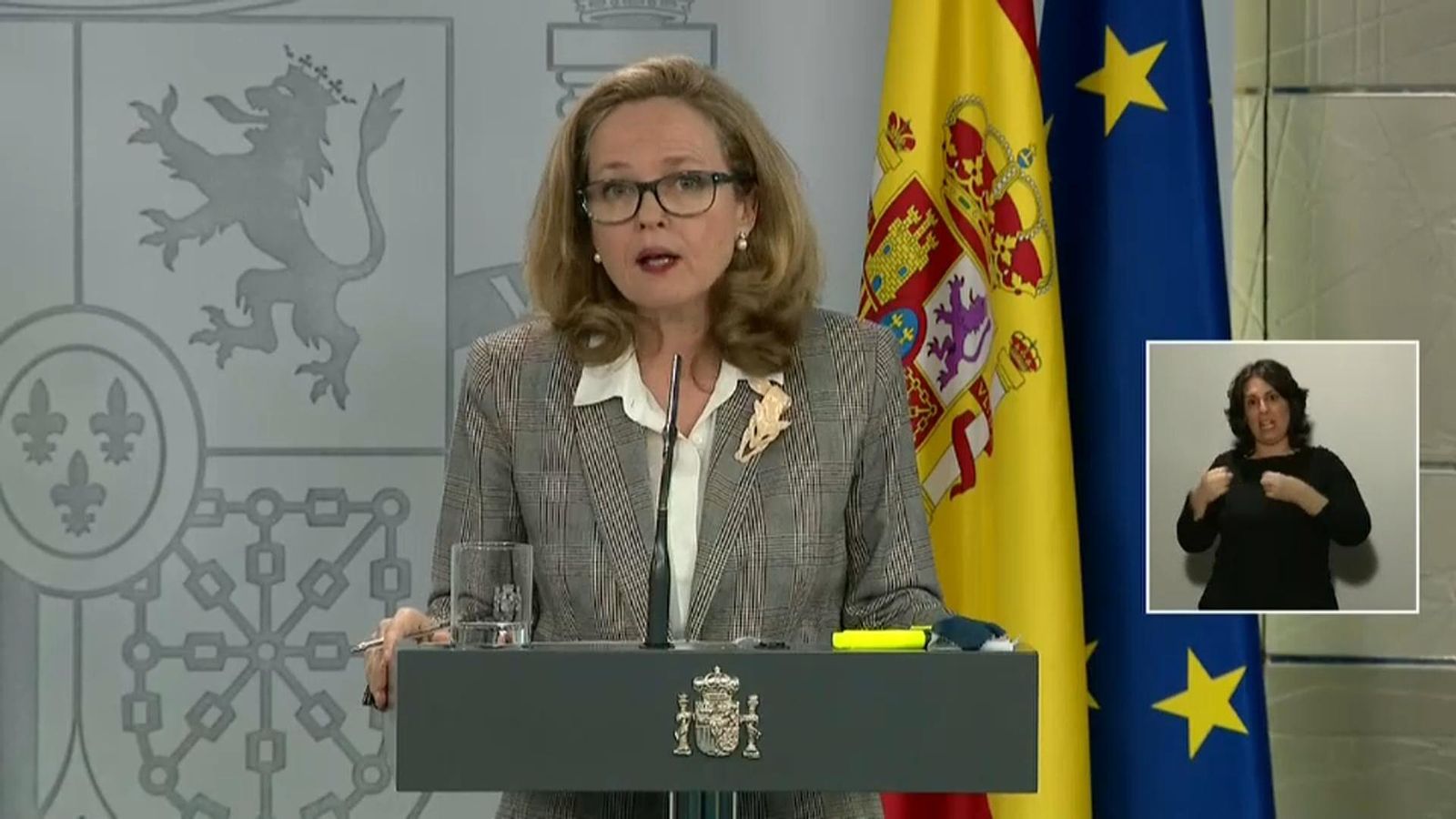 Nadia Calviño, en una imatge d'arixu