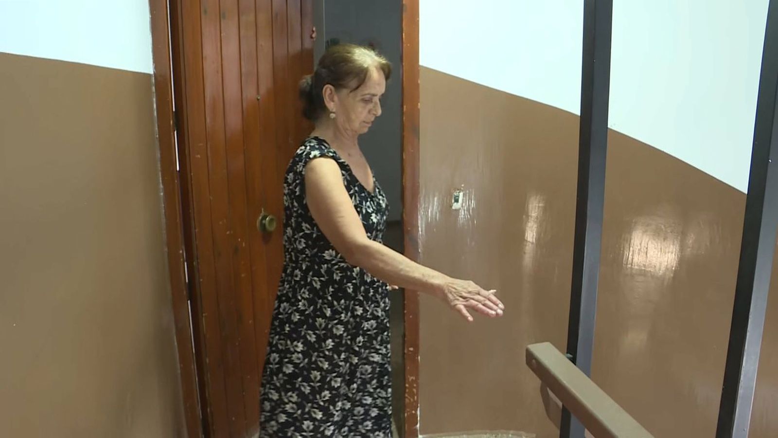 Amelia ix de sa casa, sobre la qual pesa una demanda de desnonament