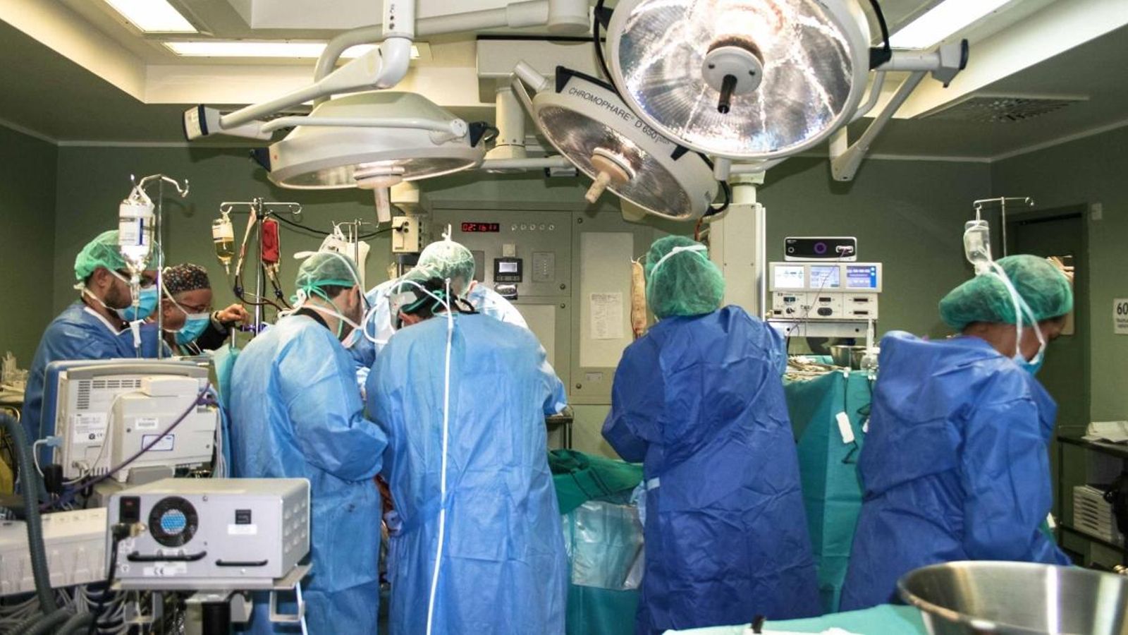 Imatge d'arxiu d'un quiròfan