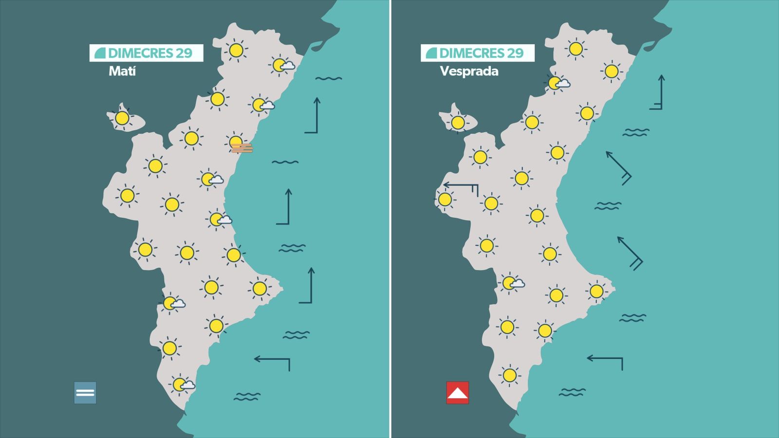 previsió dimecres 29