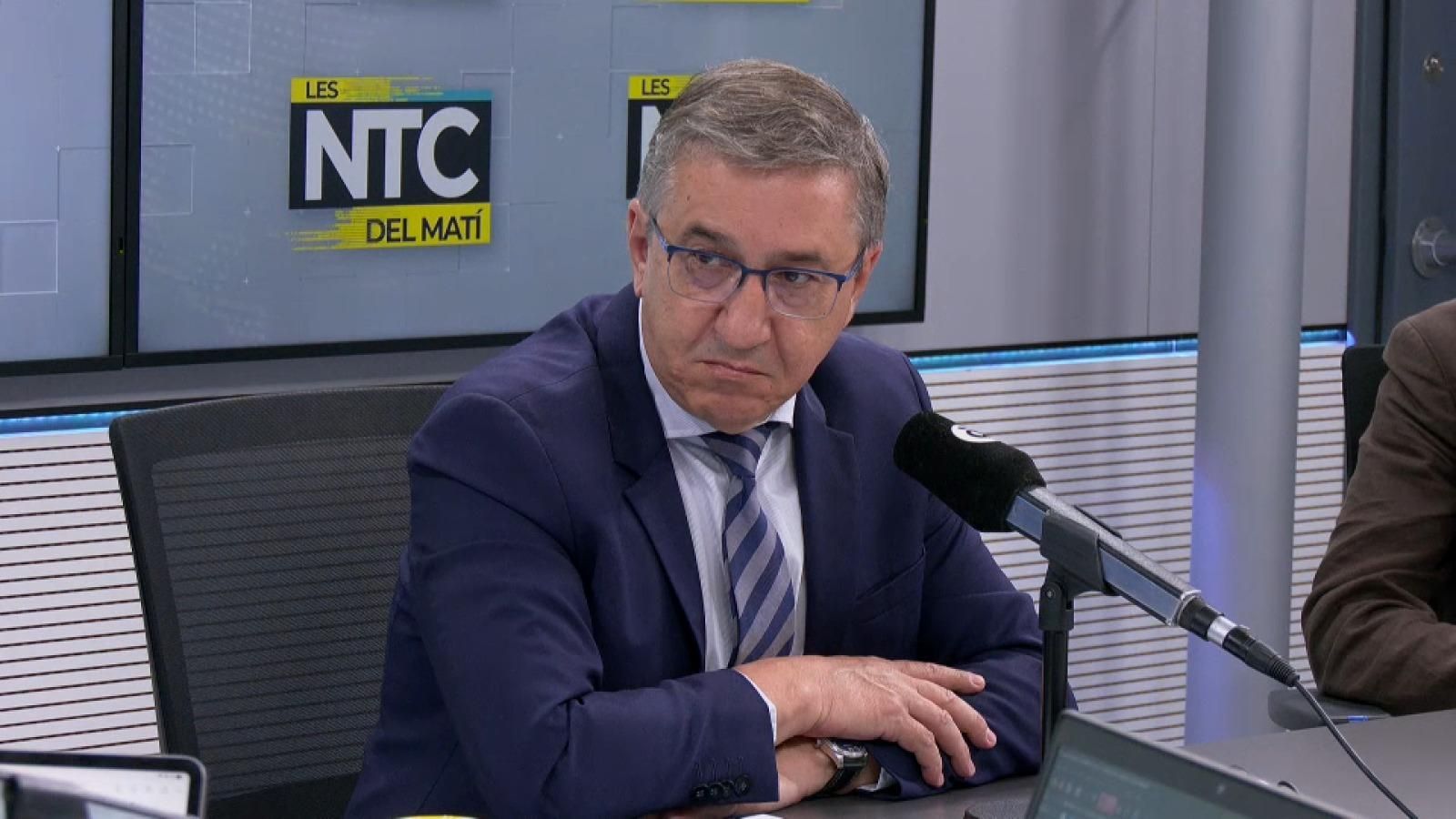 El conseller d’Educació, Universitats i Ocupació, José Antonio Rovira, entrevistat en 'Les notícies del matí'