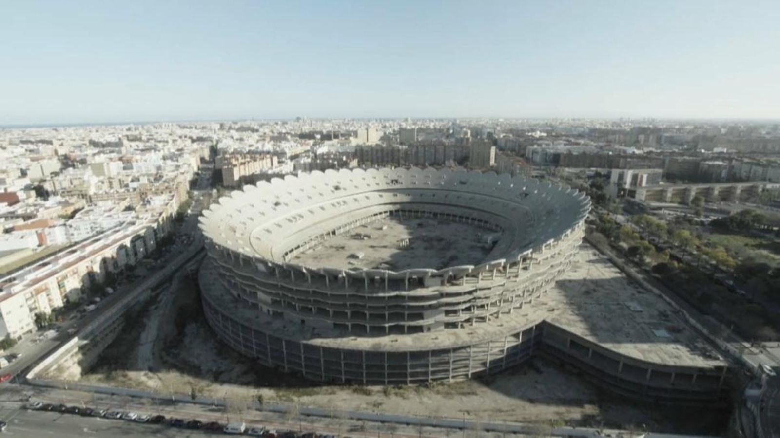 Obres al Nou Mestalla