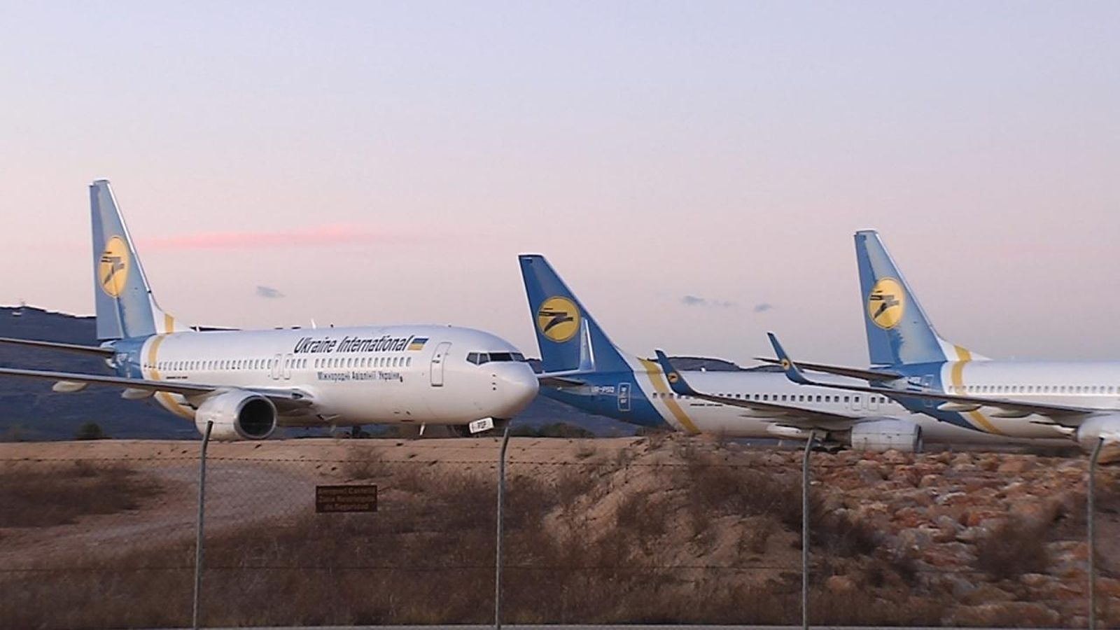 L'aeroport de Castelló, en una imatge d'arxiu Castelló, refugi d’avions que arriben d’Ucraïna