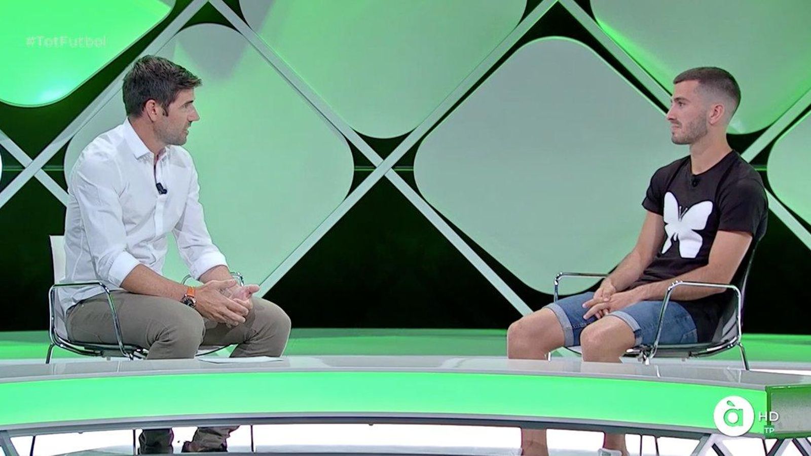 Cara a cara entre David Albelda i José Luis Gayà en ‘Tot futbol’